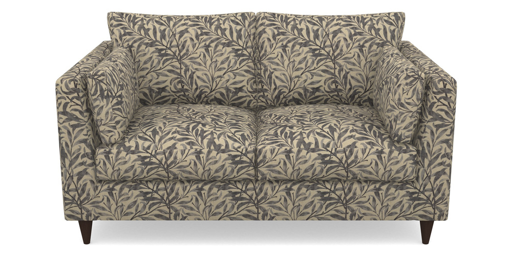 Product photograph of Saltdean 2 Seater Sofa In V A Drawn From Nature - Willow Bough Large - Navy from Sofas and Stuff Limited