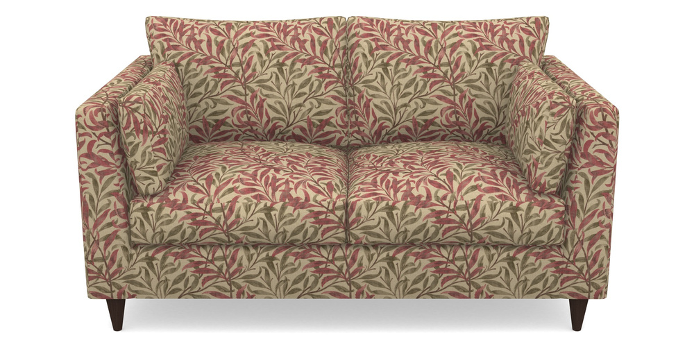 Product photograph of Saltdean 2 Seater Sofa In V A Drawn From Nature - Willow Bough Large - Red from Sofas and Stuff Limited