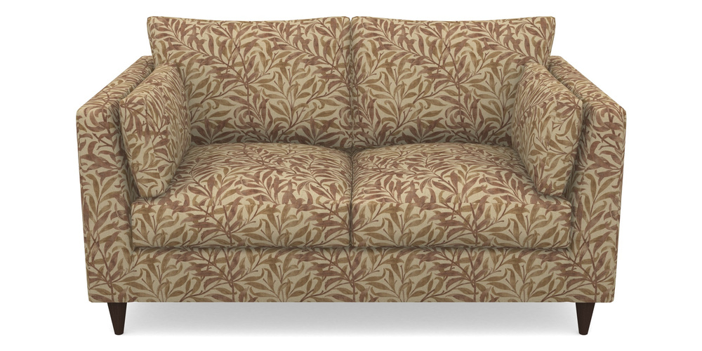 Product photograph of Saltdean 2 Seater Sofa In V A Drawn From Nature - Willow Bough Large - Terracotta from Sofas and Stuff Limited