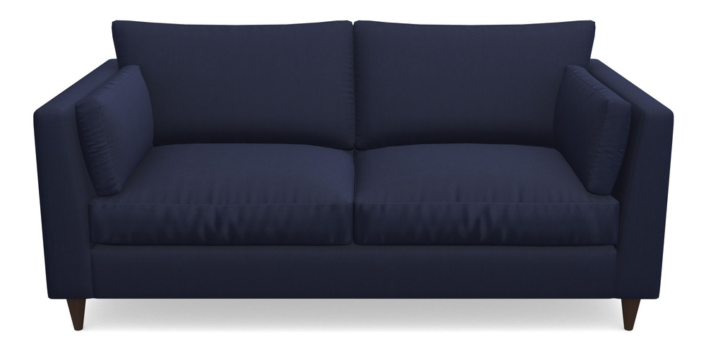 Product photograph of Saltdean 3 Seater Sofa In Clever Tough And Eco Velvet - Indigo from Sofas and Stuff Limited