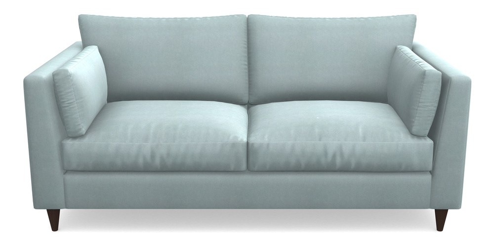 Product photograph of Saltdean 3 Seater Sofa In Clever Tough And Eco Velvet - Mineral from Sofas and Stuff Limited