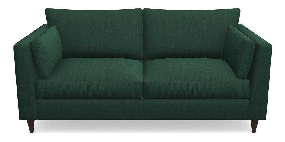 Product photograph of Saltdean 3 Seater Sofa In Clever Tough And Eco Velvet - Pine from Sofas and Stuff Limited