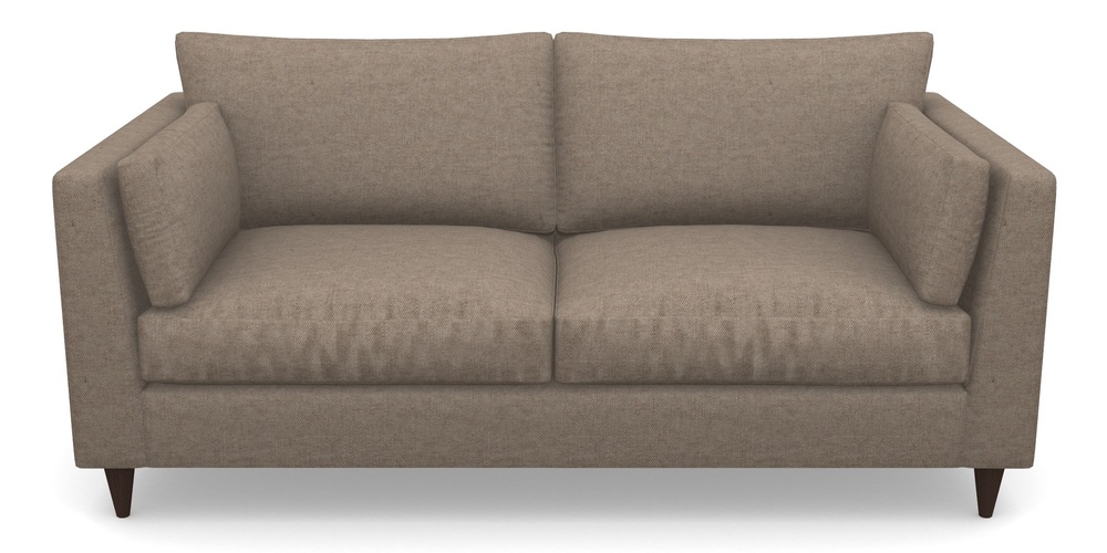 Product photograph of Saltdean 3 Seater Sofa In Easy Clean Plain - Camel from Sofas and Stuff Limited