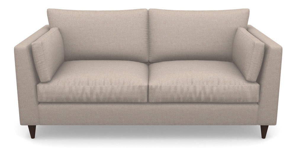 Product photograph of Saltdean 3 Seater Sofa In Easy Clean Plain - Cream from Sofas and Stuff Limited