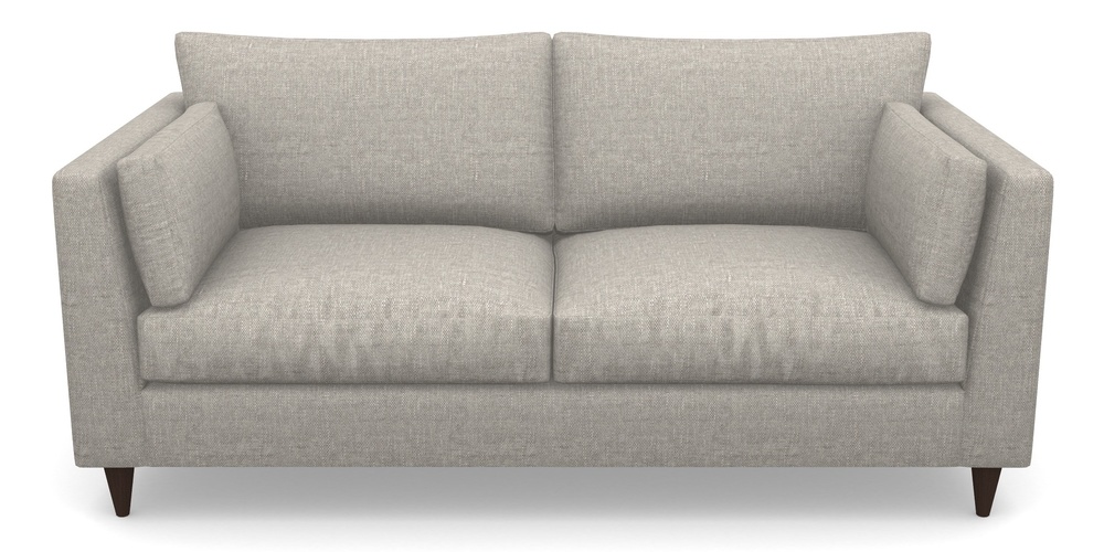 Product photograph of Saltdean 3 Seater Sofa In Easy Clean Plain - Dove from Sofas and Stuff Limited