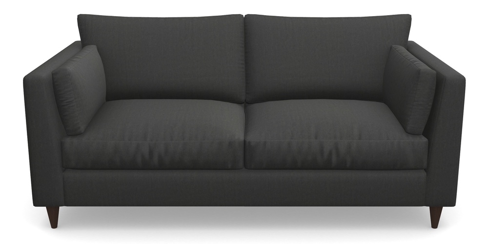 Product photograph of Saltdean 3 Seater Sofa In House Velvet - Charcoal from Sofas and Stuff Limited