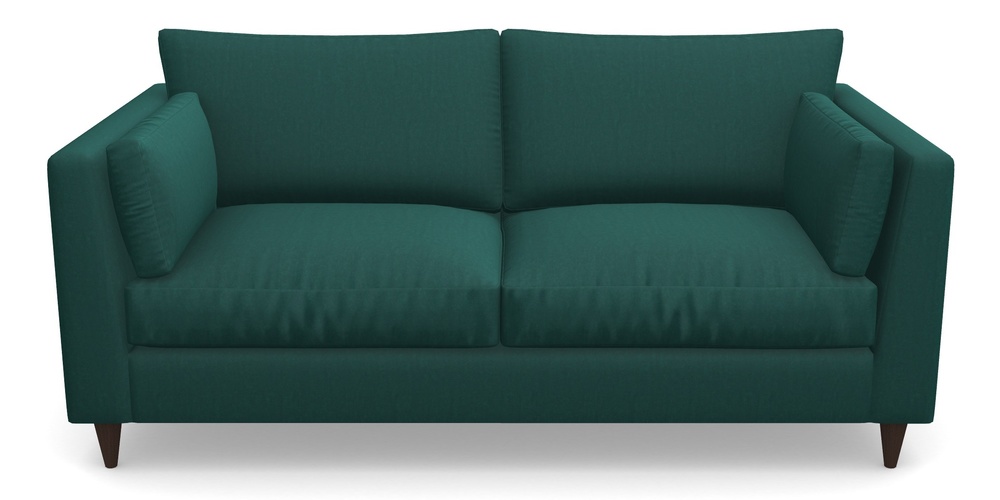 Product photograph of Saltdean 3 Seater Sofa In House Velvet - Peacock from Sofas and Stuff Limited