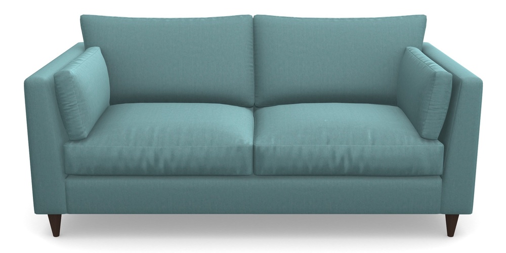 Product photograph of Saltdean 3 Seater Sofa In House Velvet - Wedgewood from Sofas and Stuff Limited