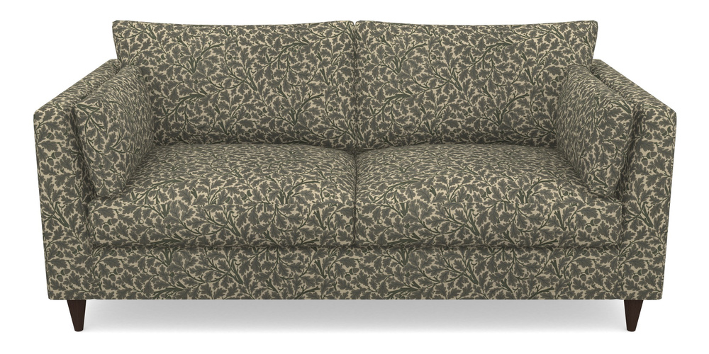 Product photograph of Saltdean 3 Seater Sofa In V A Drawn From Nature Collection - Oak Tree - Dark Green from Sofas and Stuff Limited