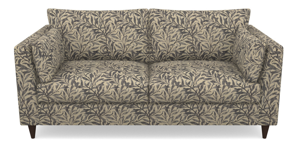 Product photograph of Saltdean 3 Seater Sofa In V A Drawn From Nature - Willow Bough Large - Navy from Sofas and Stuff Limited