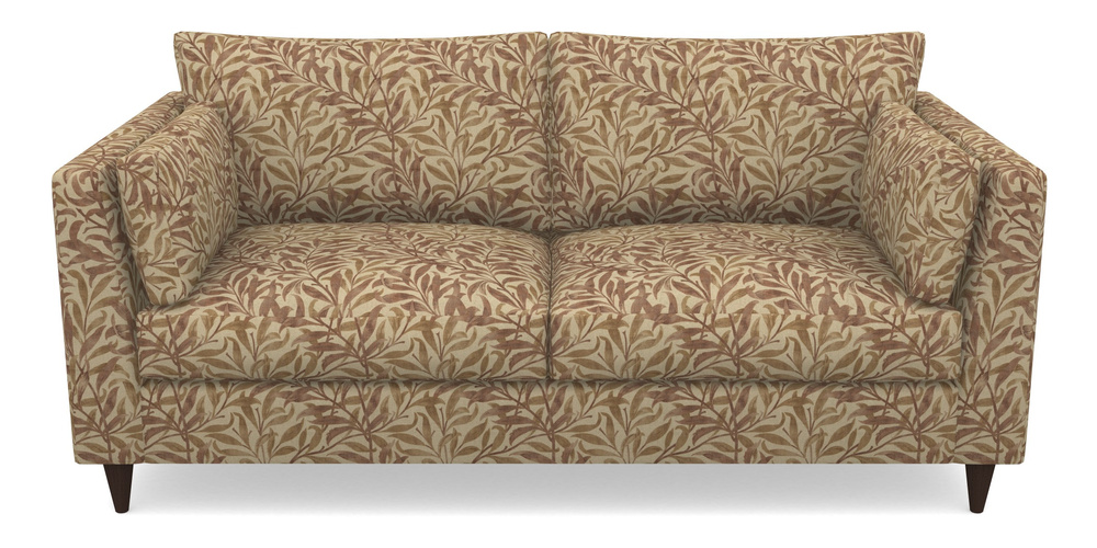 Product photograph of Saltdean 3 Seater Sofa In V A Drawn From Nature - Willow Bough Large - Terracotta from Sofas and Stuff Limited