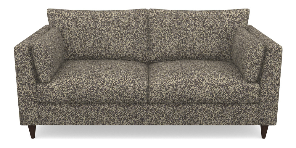 Product photograph of Saltdean 3 Seater Sofa In V A Drawn From Nature Collection - Willow - Navy from Sofas and Stuff Limited