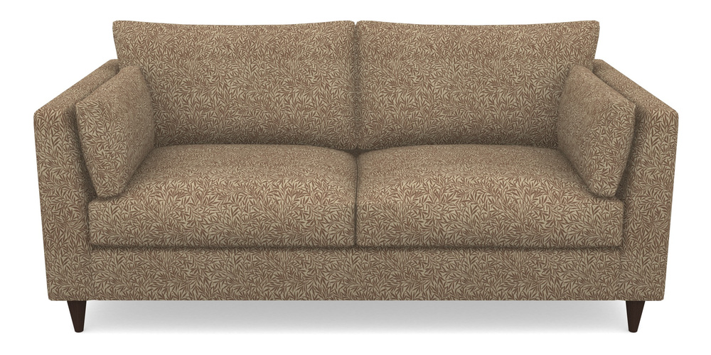 Product photograph of Saltdean 3 Seater Sofa In V A Drawn From Nature Collection - Willow - Terracotta from Sofas and Stuff Limited