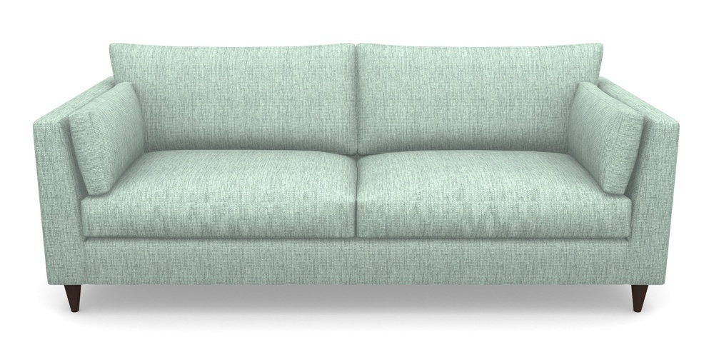 Product photograph of Saltdean 4 Seater Sofa In Aqua Clean Tenby - Duck Egg from Sofas and Stuff Limited