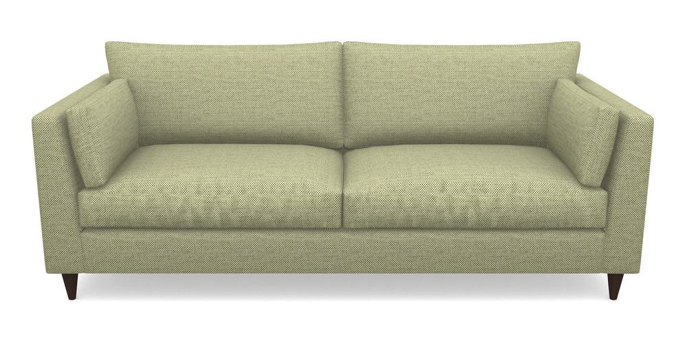 Product photograph of Saltdean 4 Seater Sofa In Basket Weave - Sage from Sofas and Stuff Limited