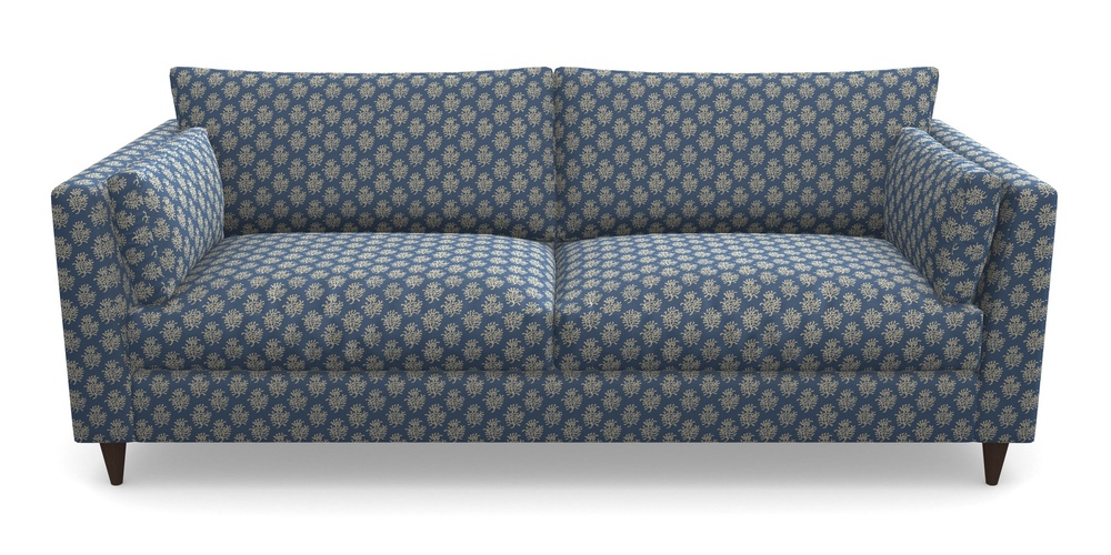 Product photograph of Saltdean 4 Seater Sofa In Cloth 21 - Coral 1 - Bilberry from Sofas and Stuff Limited