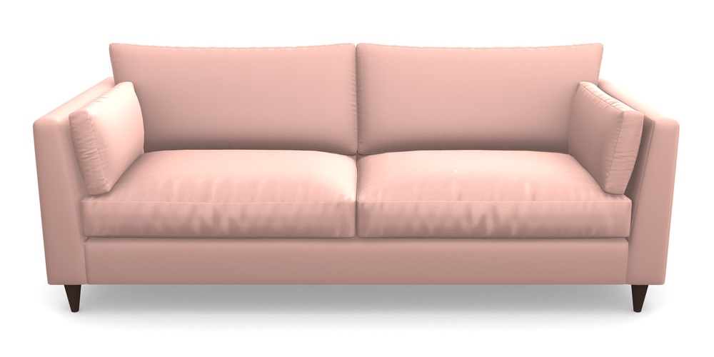 Product photograph of Saltdean 4 Seater Sofa In Clever Glossy Velvet - Tutu from Sofas and Stuff Limited
