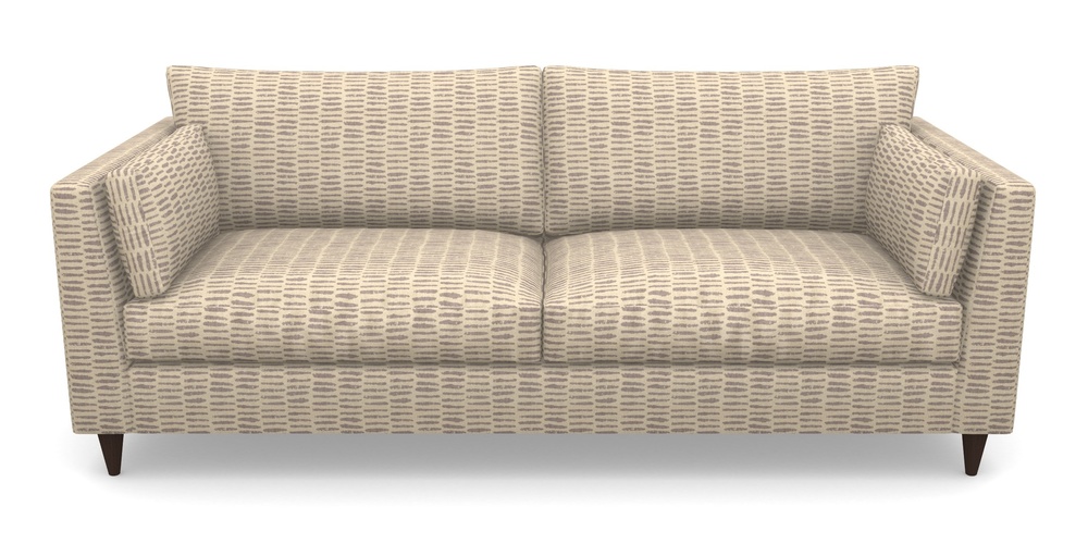 Product photograph of Saltdean 4 Seater Sofa In Cloth 18 - Daub - Berry from Sofas and Stuff Limited