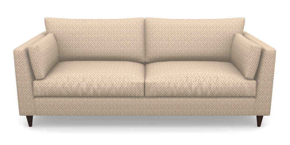 Product photograph of Saltdean 4 Seater Sofa In Cloth 18 - Key - Berry from Sofas and Stuff Limited