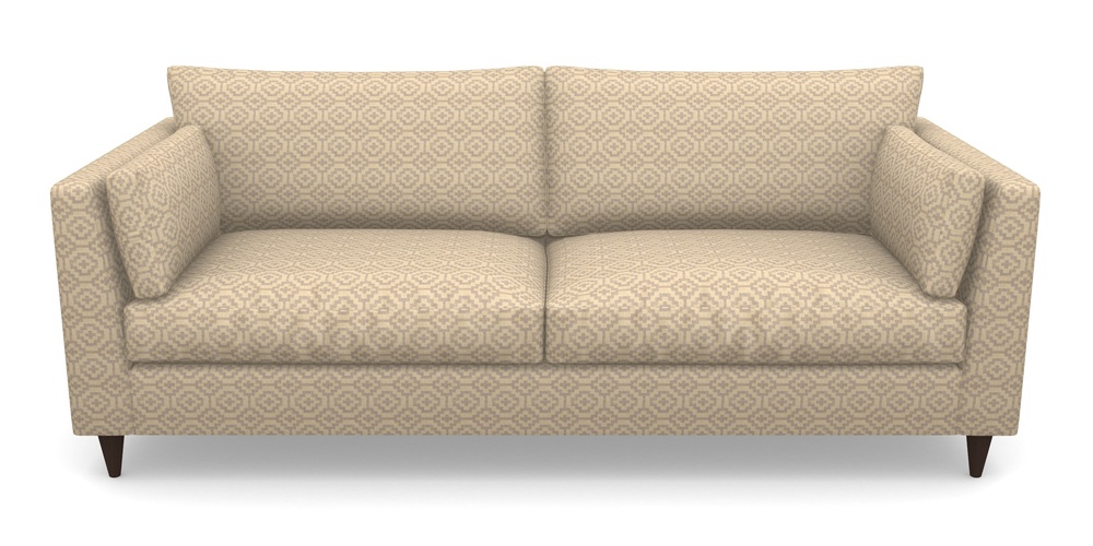 Product photograph of Saltdean 4 Seater Sofa In Cloth 18 - Tile - Berry from Sofas and Stuff Limited