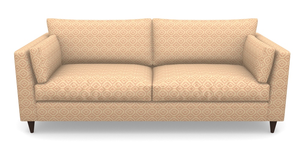 Product photograph of Saltdean 4 Seater Sofa In Cloth 18 - Tile - Flamingo from Sofas and Stuff Limited