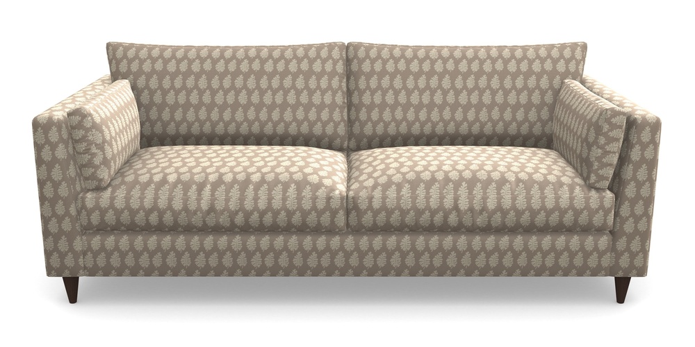 Product photograph of Saltdean 4 Seater Sofa In Cloth 21 - Oak Leaf - Beech from Sofas and Stuff Limited