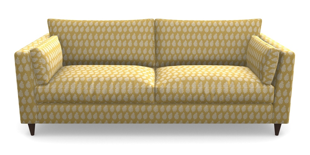 Product photograph of Saltdean 4 Seater Sofa In Cloth 21 - Oak Leaf - Canary from Sofas and Stuff Limited