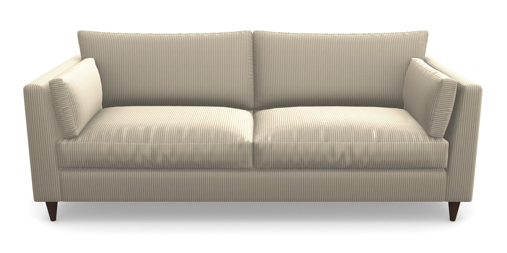 Product photograph of Saltdean 4 Seater Sofa In Cloth 21 - Simple Stripe - Beech from Sofas and Stuff Limited