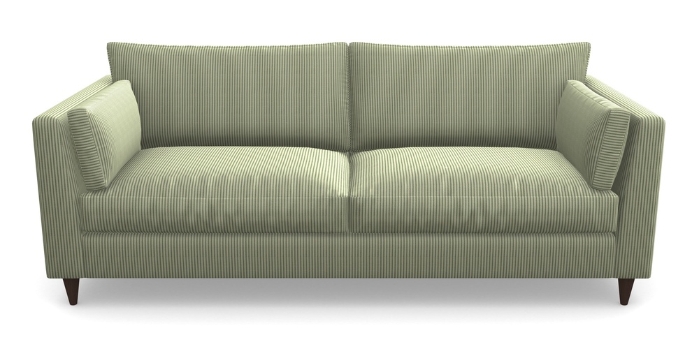 Product photograph of Saltdean 4 Seater Sofa In Cloth 21 - Simple Stripe - Forest from Sofas and Stuff Limited