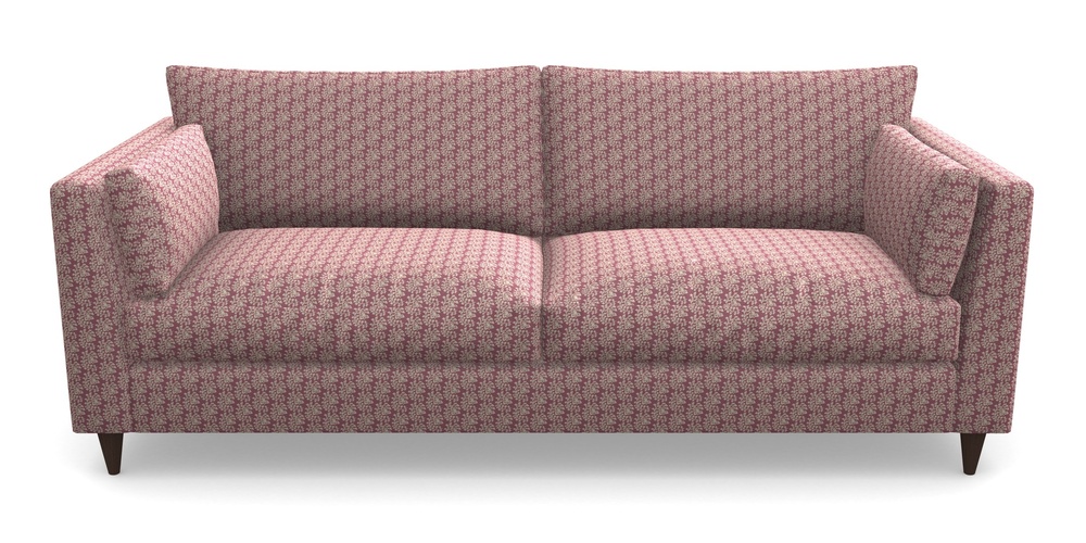 Product photograph of Saltdean 4 Seater Sofa In Cloth 21 - Spring Twig - Cassis from Sofas and Stuff Limited