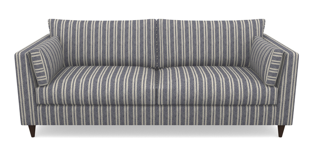 Product photograph of Saltdean 4 Seater Sofa In Cloth 22 - Barcode - Deep Water from Sofas and Stuff Limited