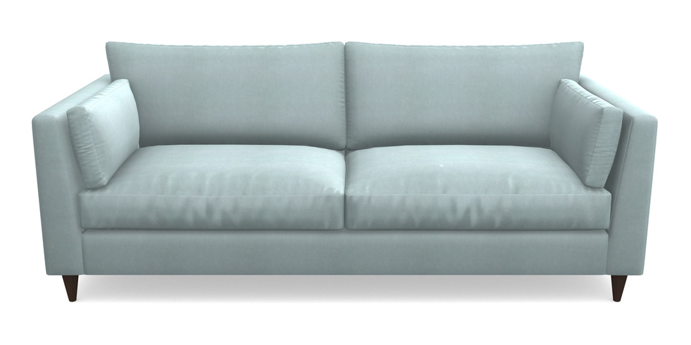 Product photograph of Saltdean 4 Seater Sofa In Clever Tough And Eco Velvet - Mineral from Sofas and Stuff Limited