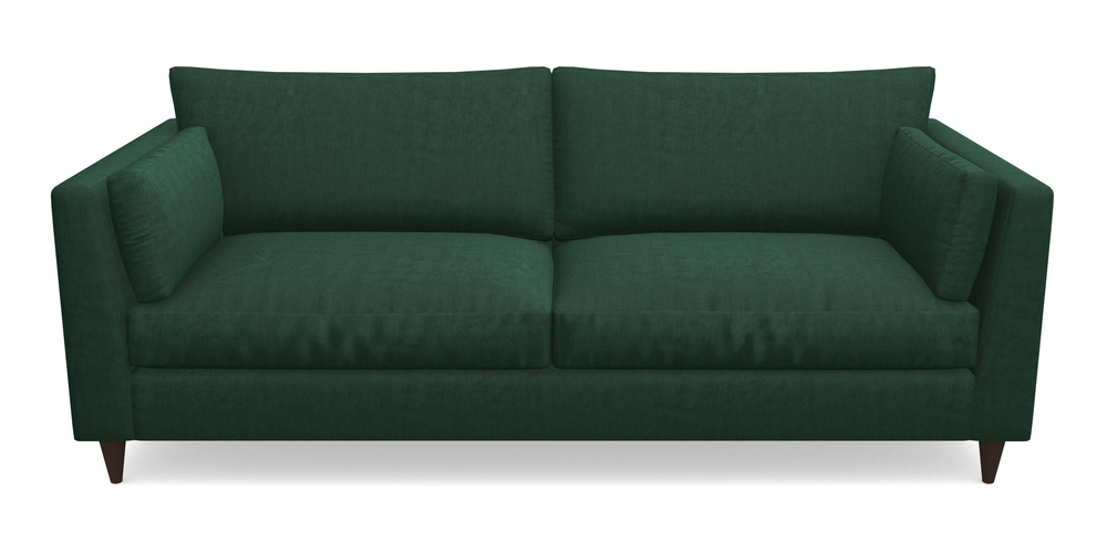 Product photograph of Saltdean 4 Seater Sofa In Clever Tough And Eco Velvet - Pine from Sofas and Stuff Limited