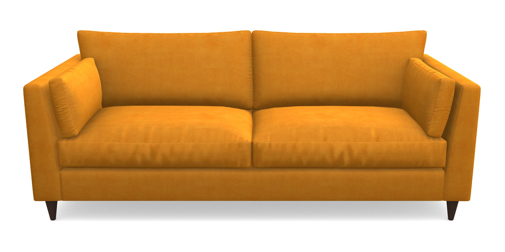 Product photograph of Saltdean 4 Seater Sofa In Clever Tough And Eco Velvet - Spice from Sofas and Stuff Limited