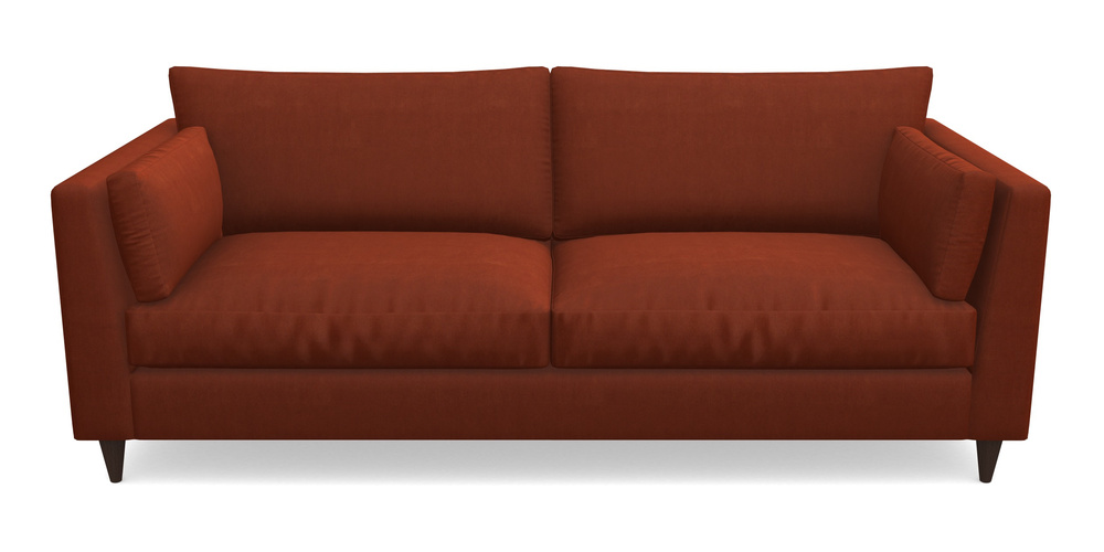 Product photograph of Saltdean 4 Seater Sofa In Clever Tough And Eco Velvet - Tawny from Sofas and Stuff Limited