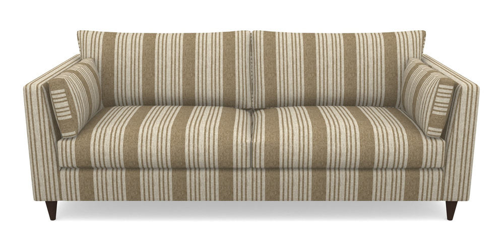 Product photograph of Saltdean 4 Seater Sofa In Cloth 22 - Bayadere - Fallen Leaf from Sofas and Stuff Limited