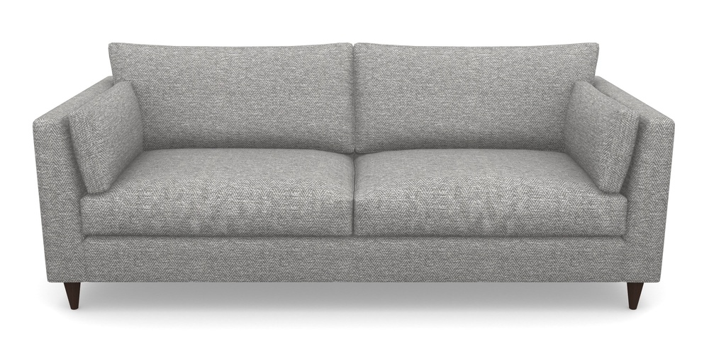 Product photograph of Saltdean 4 Seater Sofa In Dundee Herringbone - Marble from Sofas and Stuff Limited