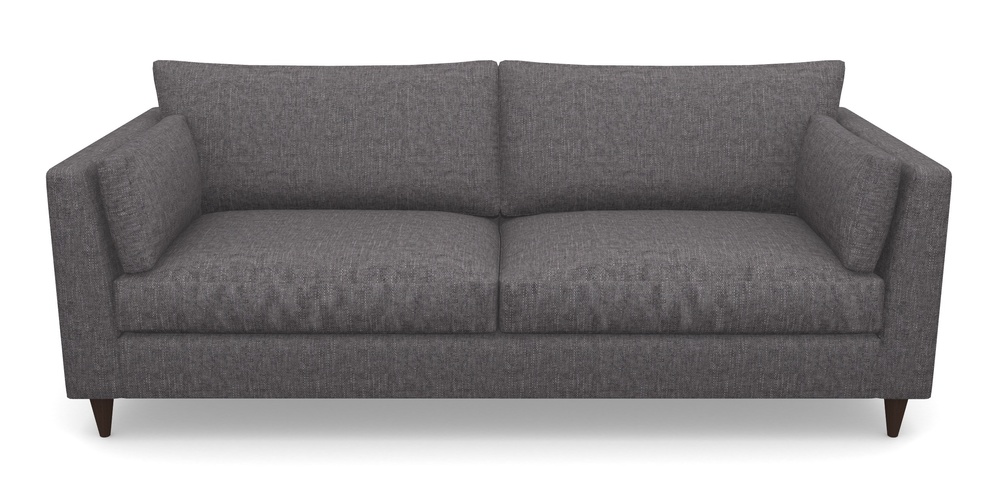 Product photograph of Saltdean 4 Seater Sofa In Easy Clean Plain - Ash from Sofas and Stuff Limited