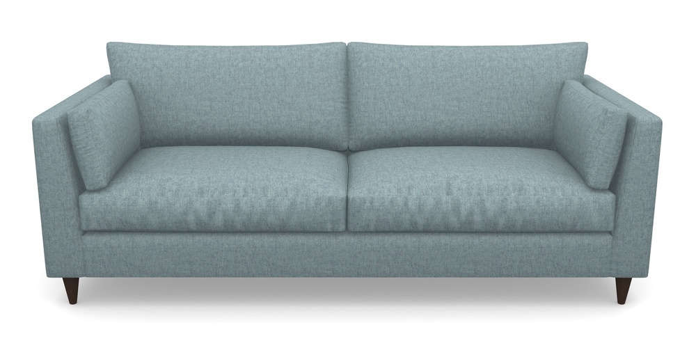 Product photograph of Saltdean 4 Seater Sofa In Easy Clean Plain - Polar from Sofas and Stuff Limited