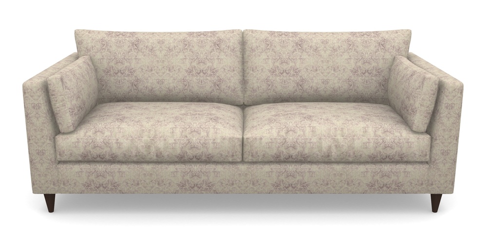 Product photograph of Saltdean 4 Seater Sofa In Grace Linen - Grape from Sofas and Stuff Limited