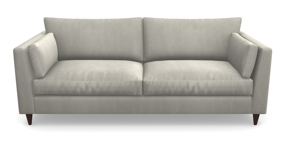Product photograph of Saltdean 4 Seater Sofa In House Clever Velvet - Stone from Sofas and Stuff Limited