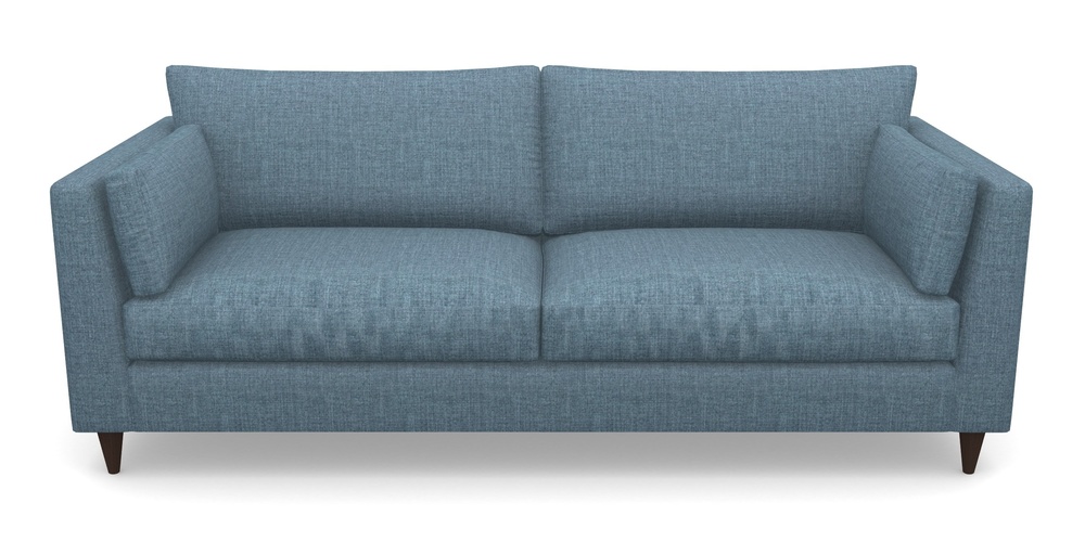 Product photograph of Saltdean 4 Seater Sofa In House Plain - Cobalt from Sofas and Stuff Limited