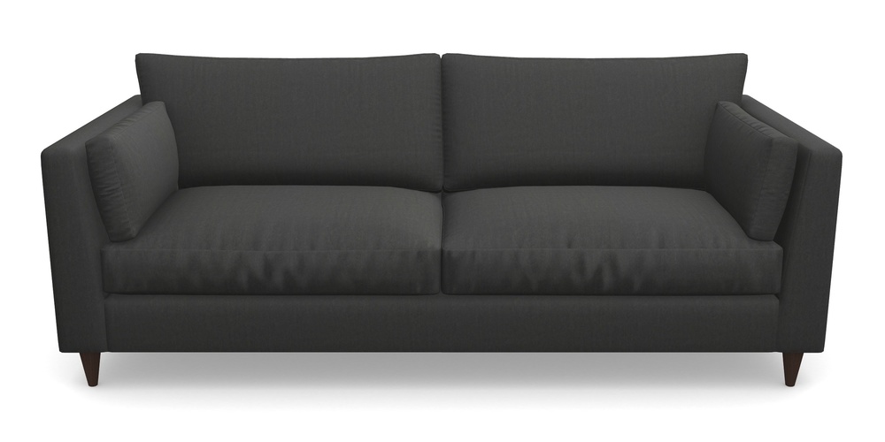 Product photograph of Saltdean 4 Seater Sofa In House Velvet - Charcoal from Sofas and Stuff Limited
