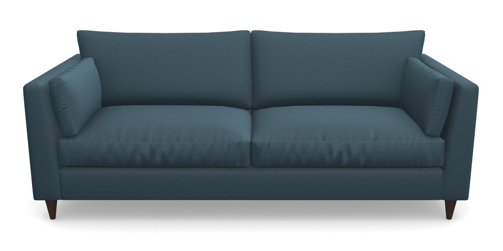 Product photograph of Saltdean 4 Seater Sofa In House Velvet - Petrol from Sofas and Stuff Limited