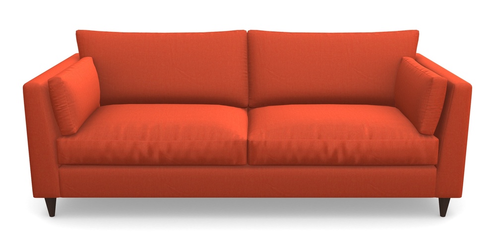 Product photograph of Saltdean 4 Seater Sofa In House Velvet - Terracotta from Sofas and Stuff Limited