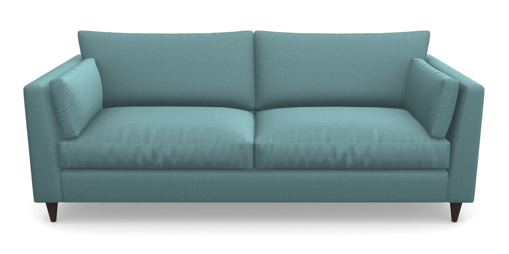 Product photograph of Saltdean 4 Seater Sofa In House Velvet - Wedgewood from Sofas and Stuff Limited