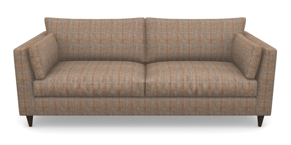 Product photograph of Saltdean 4 Seater Sofa In Harris Tweed House - Harris Tweed House Bracken Herringbone from Sofas and Stuff Limited