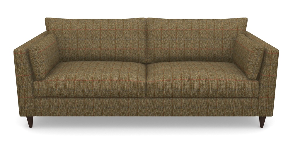 Product photograph of Saltdean 4 Seater Sofa In Harris Tweed House - Harris Tweed House Green from Sofas and Stuff Limited