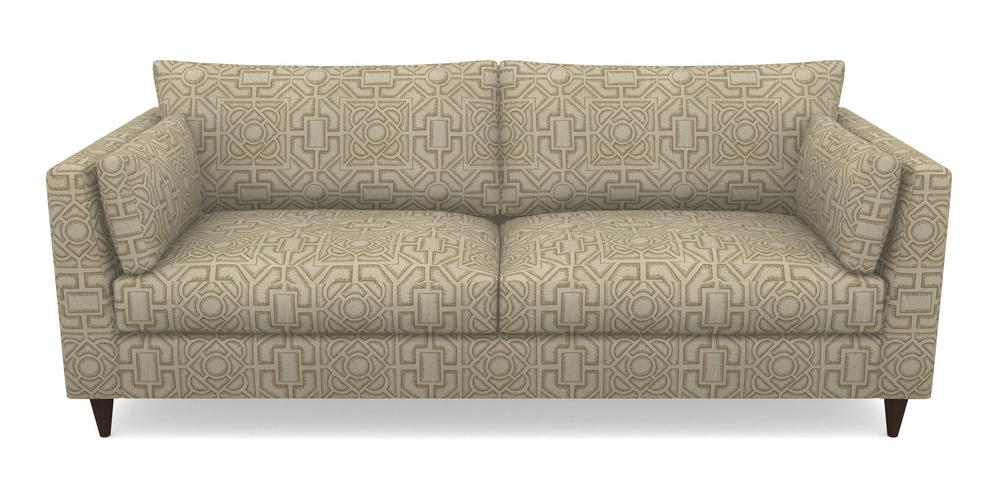 Product photograph of Saltdean 4 Seater Sofa In Rhs Collection - Large Knot Garden Linen - Gold from Sofas and Stuff Limited