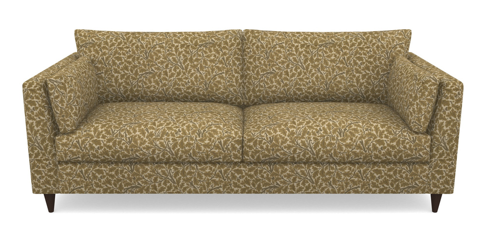 Product photograph of Saltdean 4 Seater Sofa In V A Drawn From Nature Collection - Oak Tree - Gold from Sofas and Stuff Limited